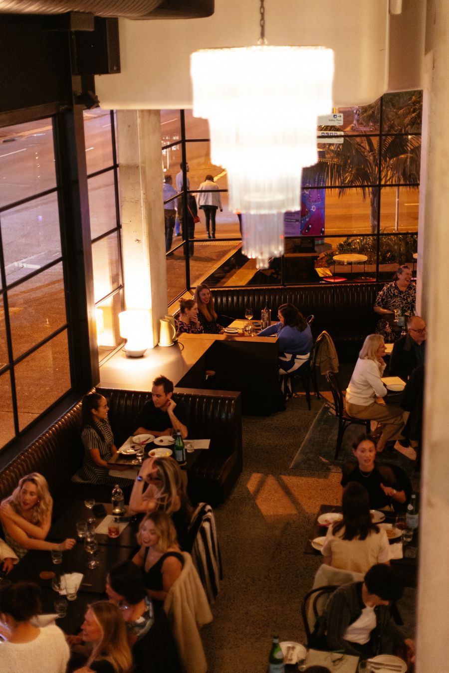 The setting at Petite in Brisbane 