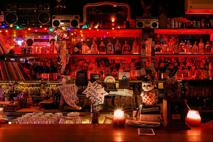 bar area at Nighthawaks