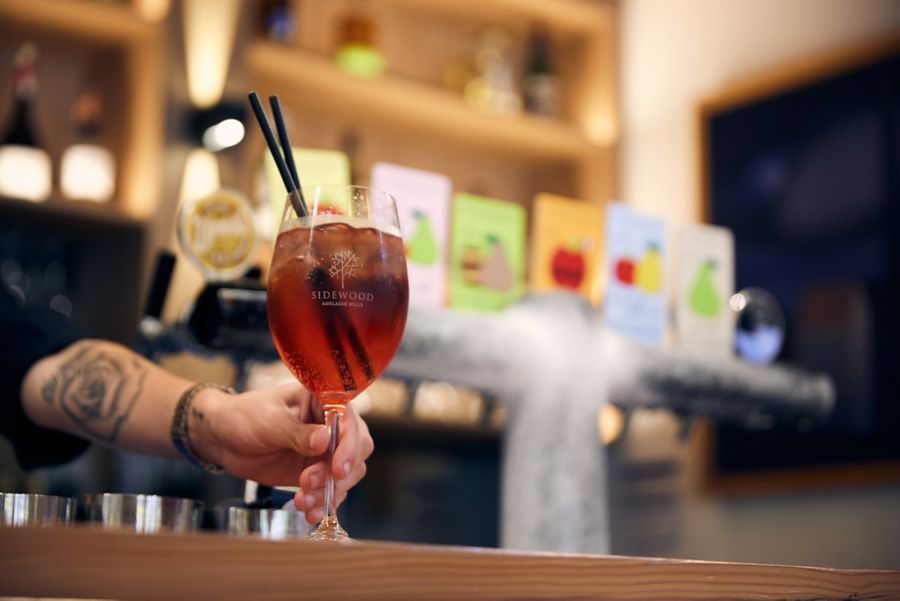 Drinks at Sidewood Estate