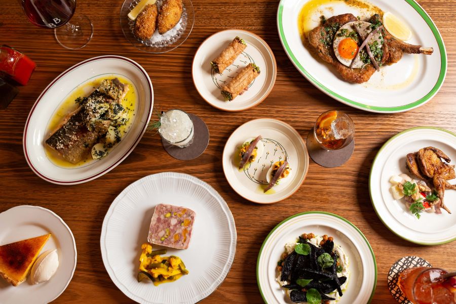 Delicious food at Bar Bellamy