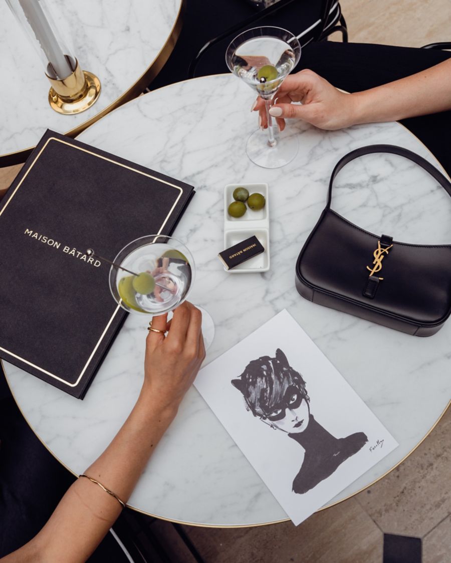 The Martinis are a focus at Masion Batard in Melbourne