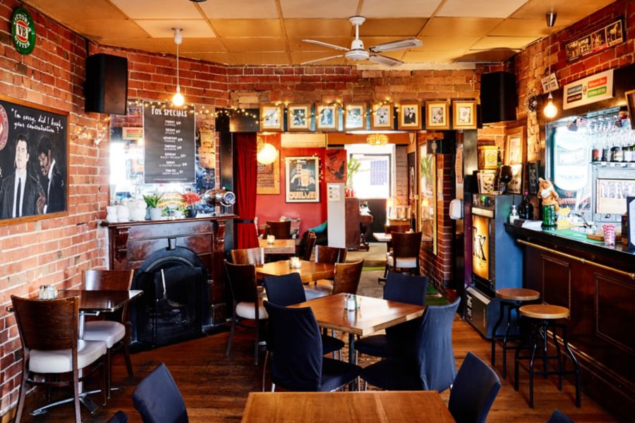 Interiors at The Fox in Collingwood