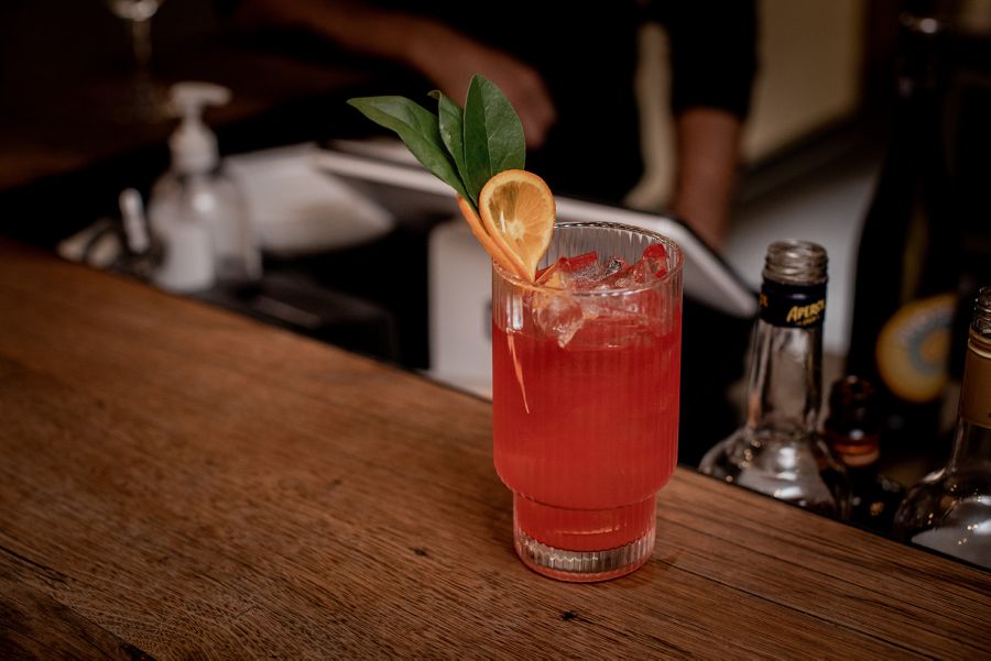 A cocktail at Hobart's La Sardina Loca