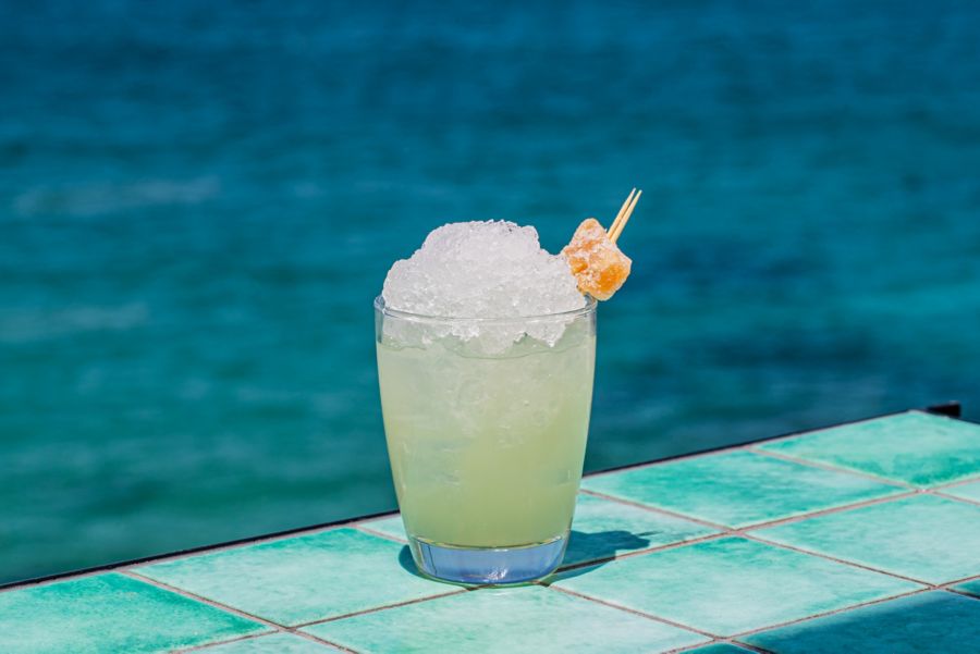 Refreshing cocktails at the Icebergs Dining Room and Bar