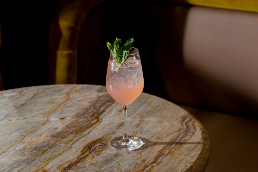 Cocktail served at Palazzo Salato