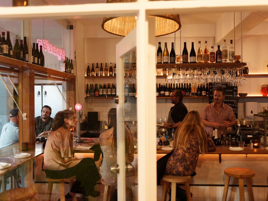bar counter at randy's