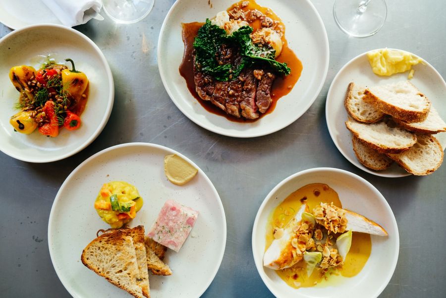 Some dishes served up at Bertie 