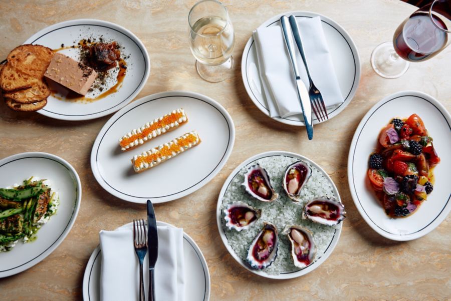 Various share plates at Busby's in Sydney