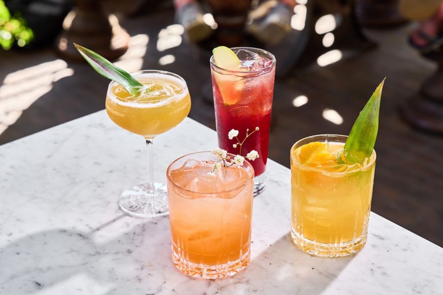 drinks served at hotle esplanade