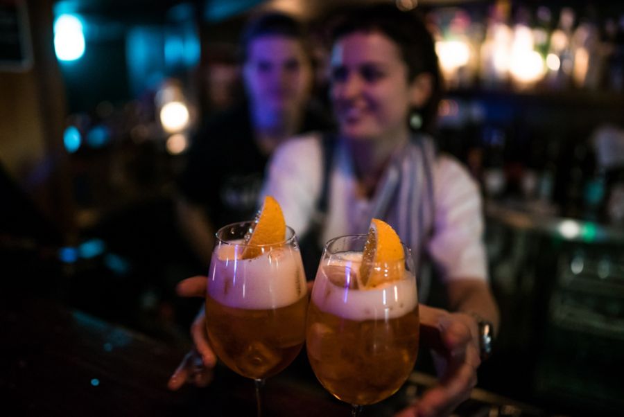 Drinks at Te Unicorn