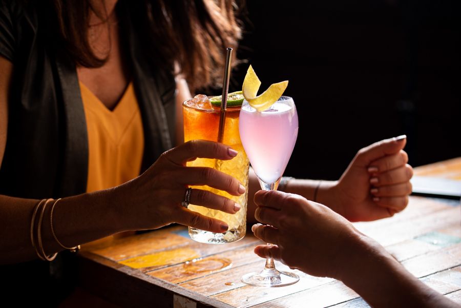 Drinks at Hains & Co bar, Adelaide