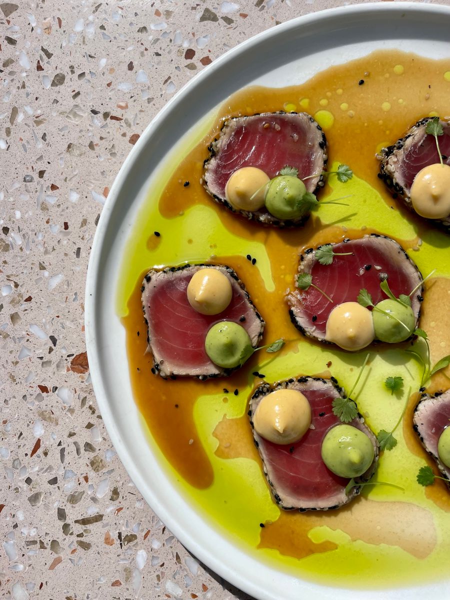 A dish served at The Tocky Terrace at The Toxteth