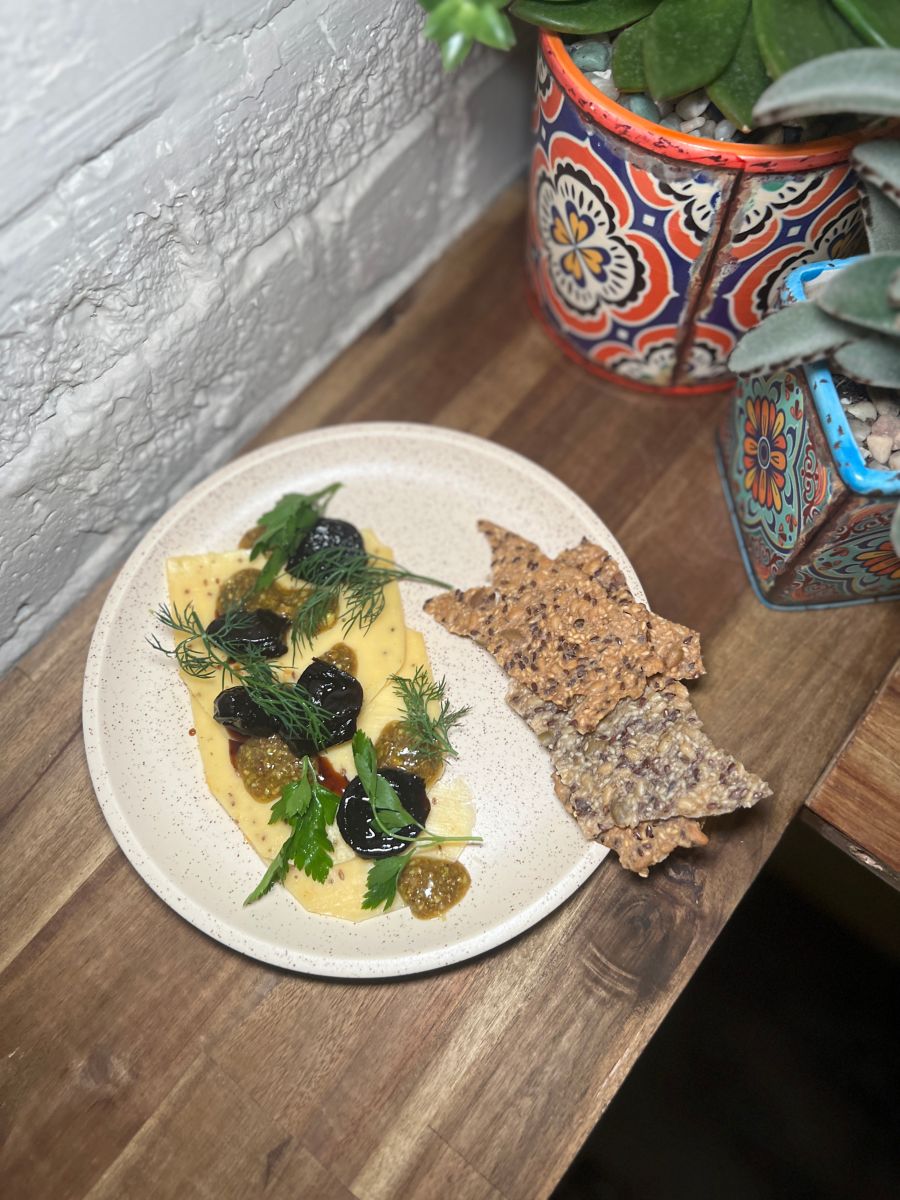 A Middle Eastern-style dish at The Hamsa Room