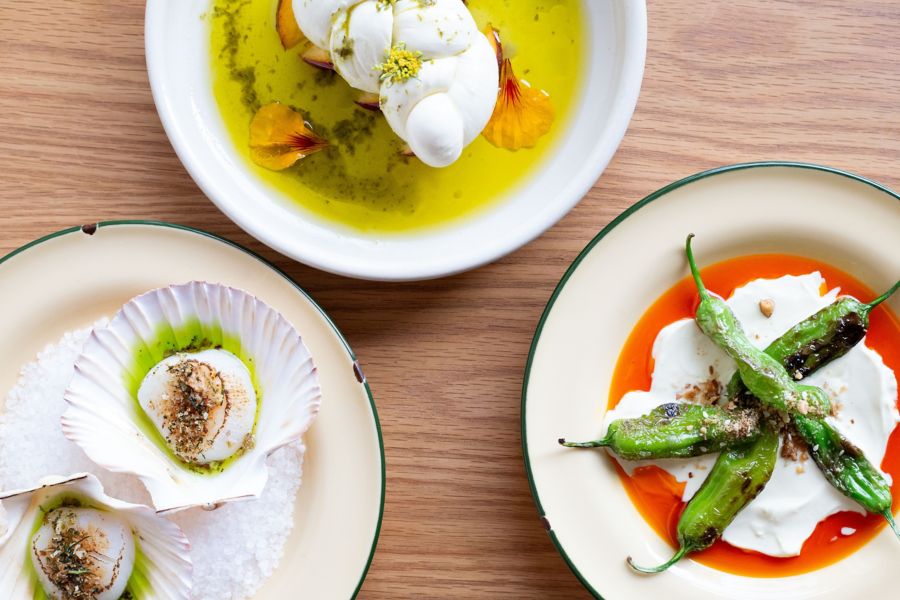 Share plates at Lumen People