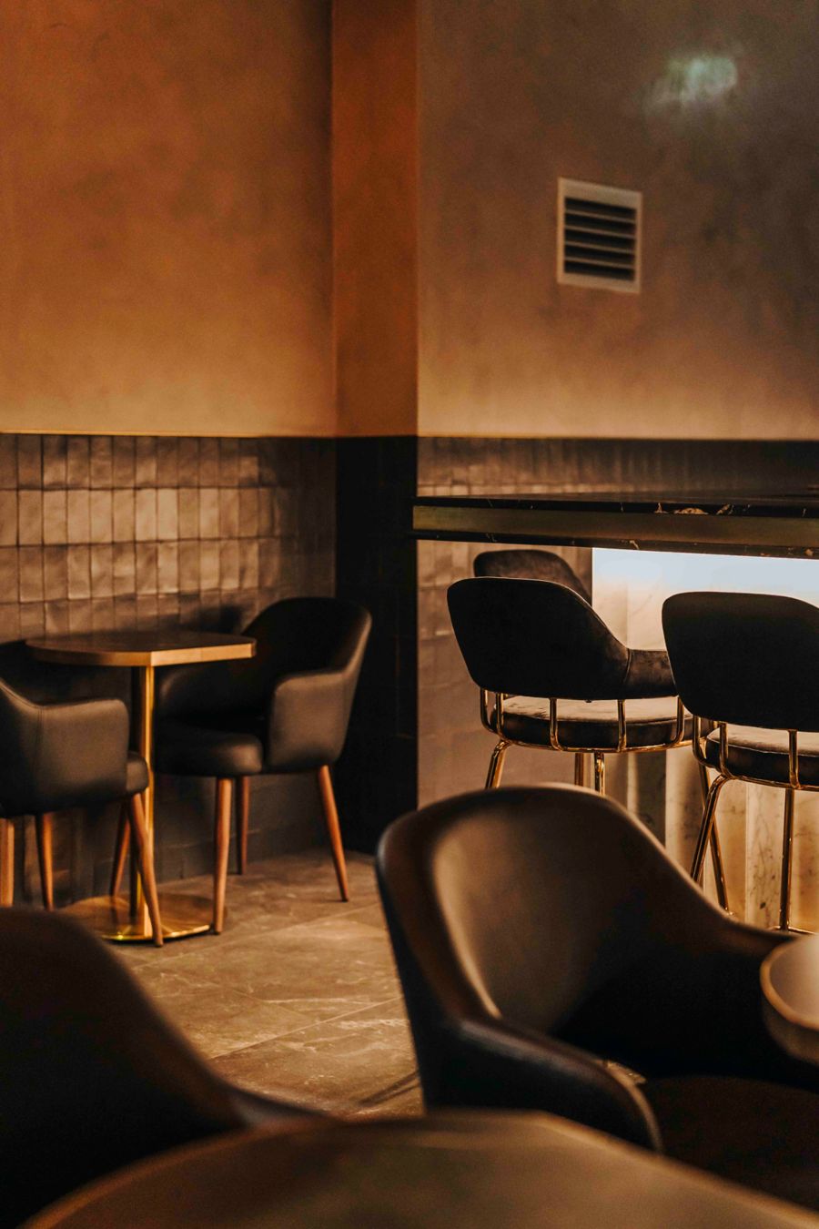 The decor at Sydney's Vinabar