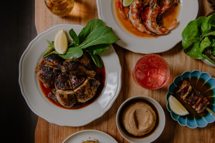 A selection of dishes at Ito