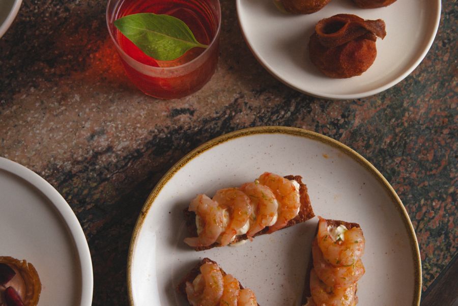 The food is a highlight at Letra House