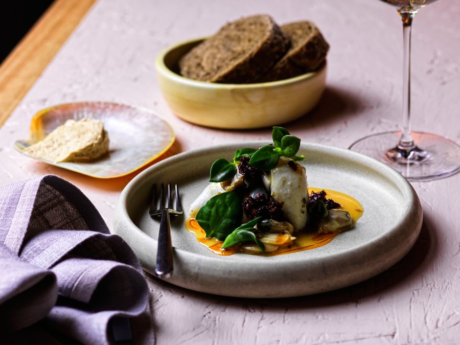 Several dishes at Sydney's Longshore