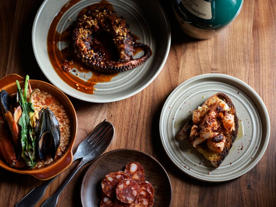 There's a wide range of Spanish and Portuguese dishes at Mr Mills