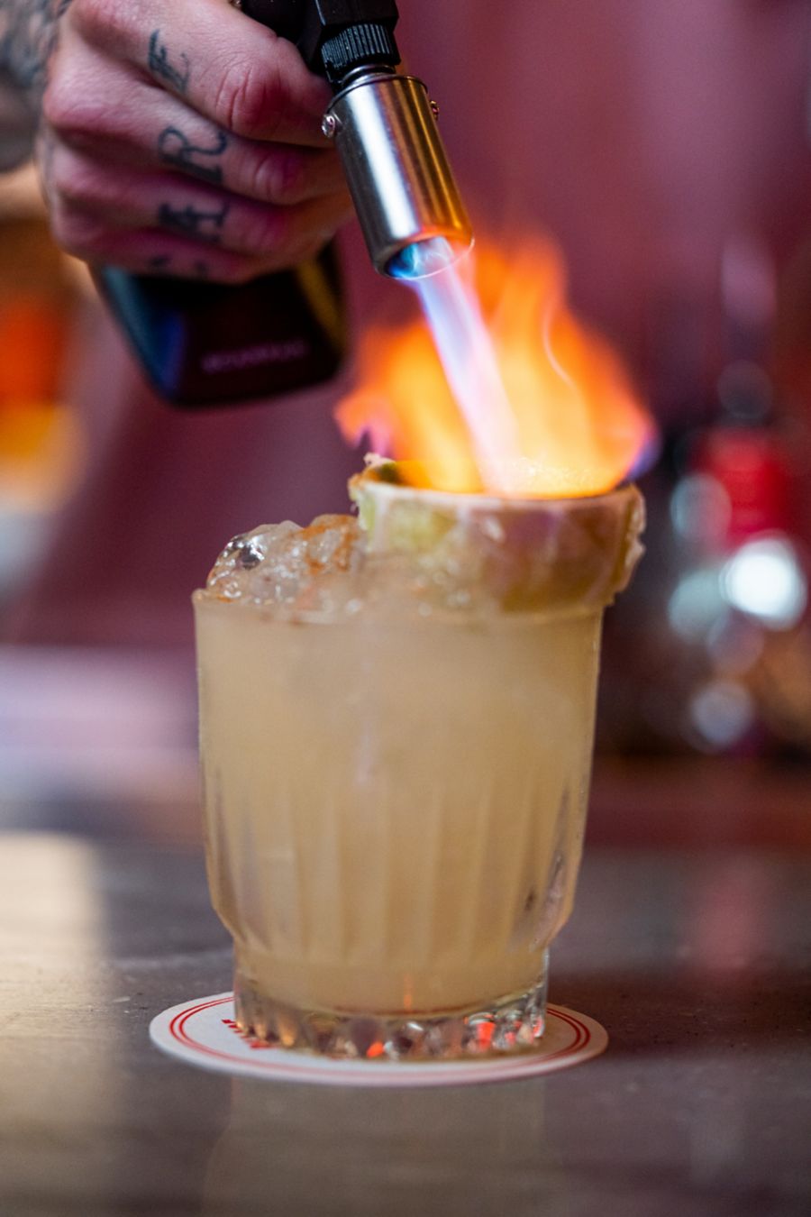 drinks at palace arcade