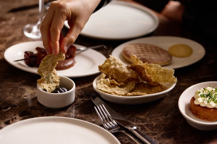 A selection of dishes at Molli in Melbourne