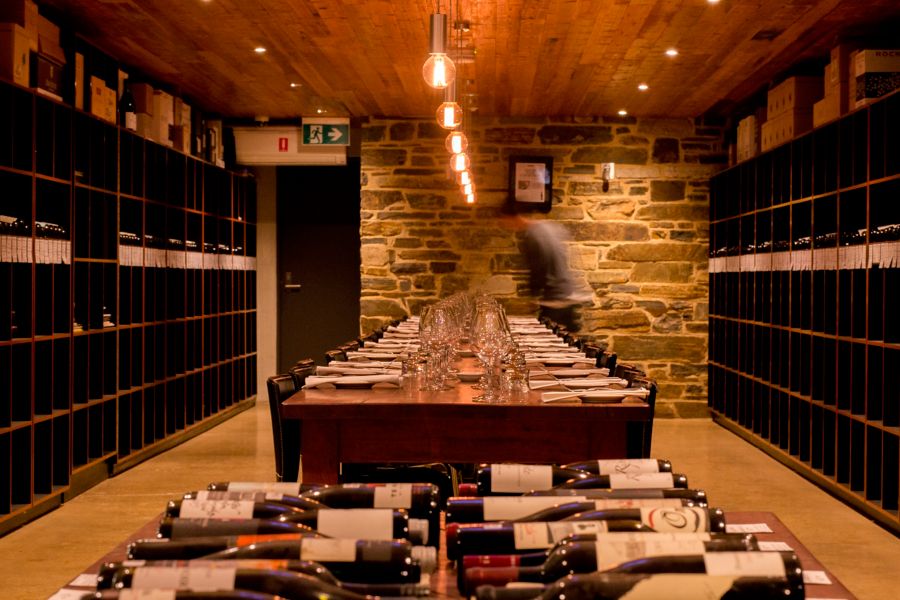 Table layout at Victory Hotel