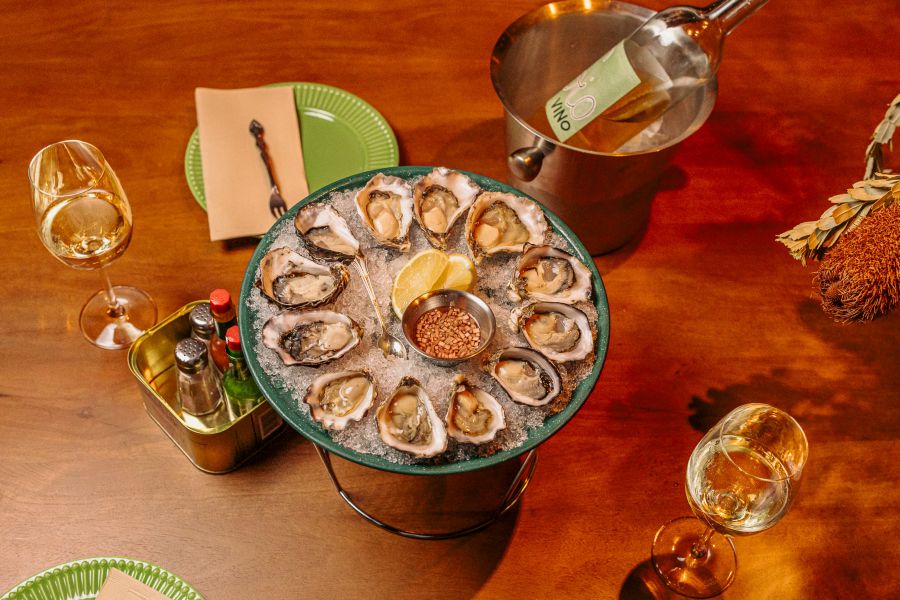 Oysters are a key focus at The Walrus in Melbourne's St Kilda