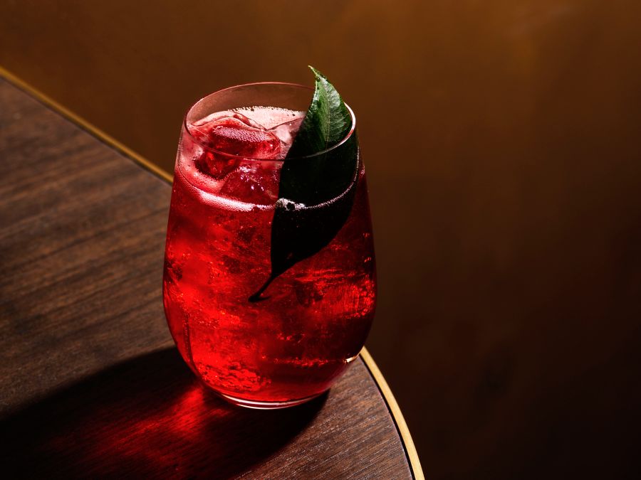 The Waratah Spritz served at Sydney's new The Waratah