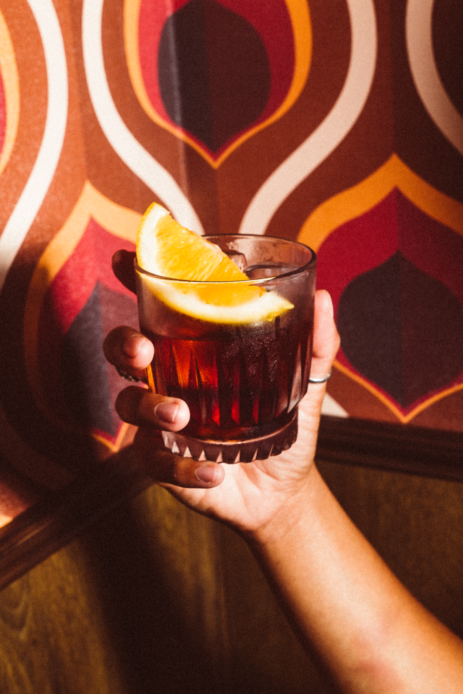 Cocktail served at Enmore Country Club