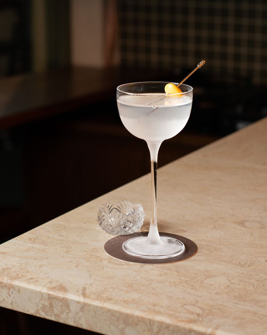 A Martini at Bar Bellamy