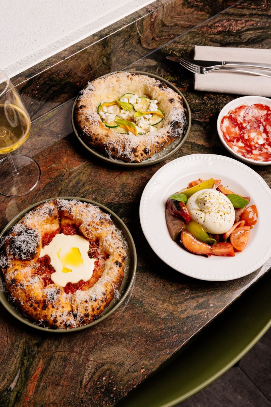 The Italian-inspired dishes at Bar Rocco in Brisbane