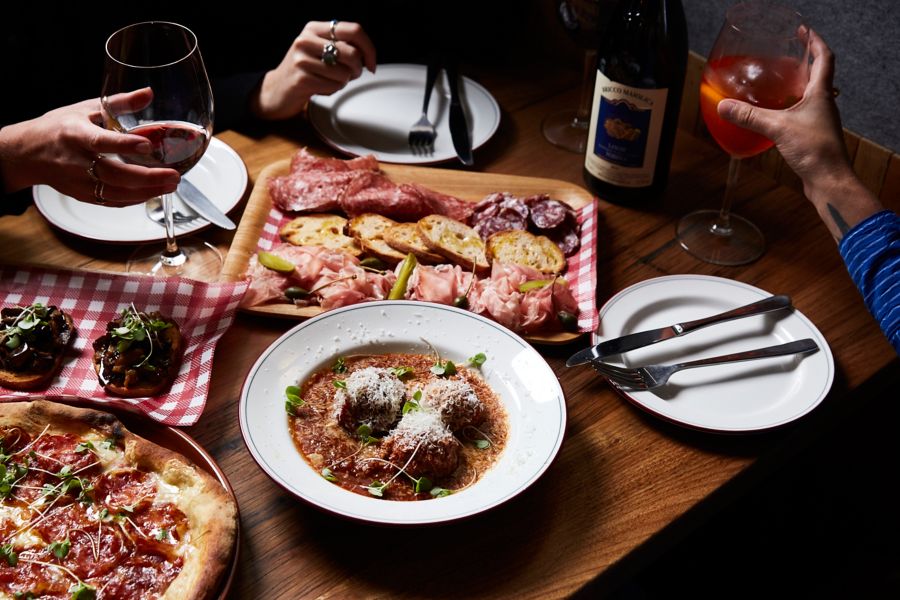 image of food items and drink at sig enzo