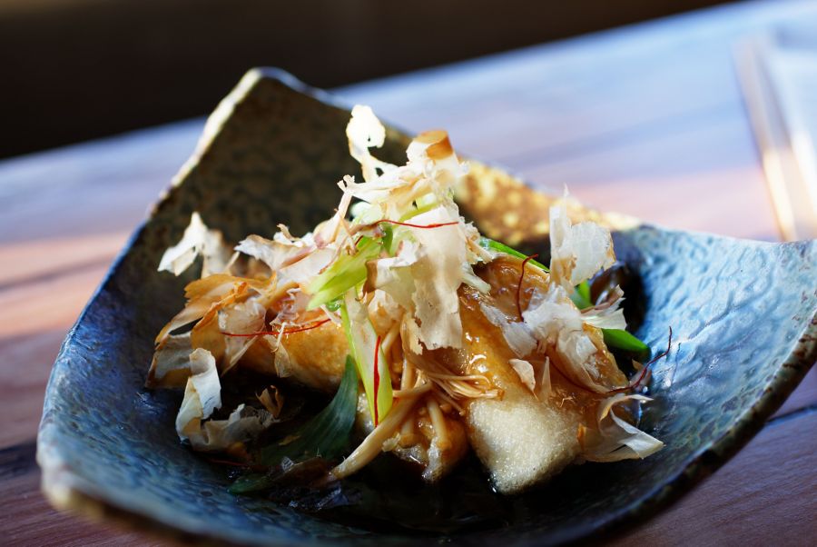 Dish served at Bar Wa Izakaya