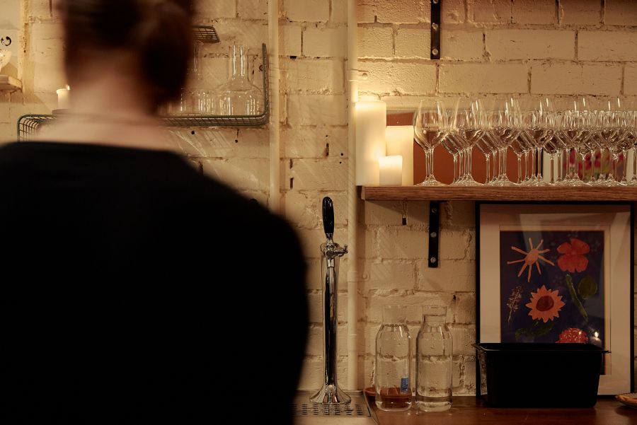 The bar at Arnold's in Melbourne