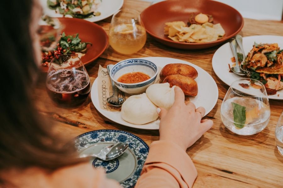 Food and drinks options at Salopian Inn