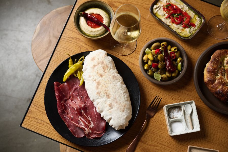 Delicious dishes served at Baharat