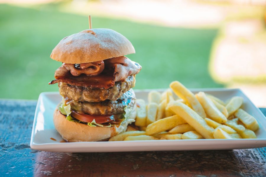 Grab a bite of your favorite food with a view at Darwins Ski Club