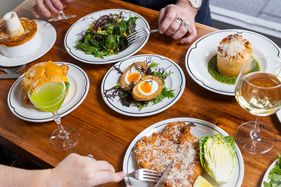 Dishes on offer at Edward and Ida's