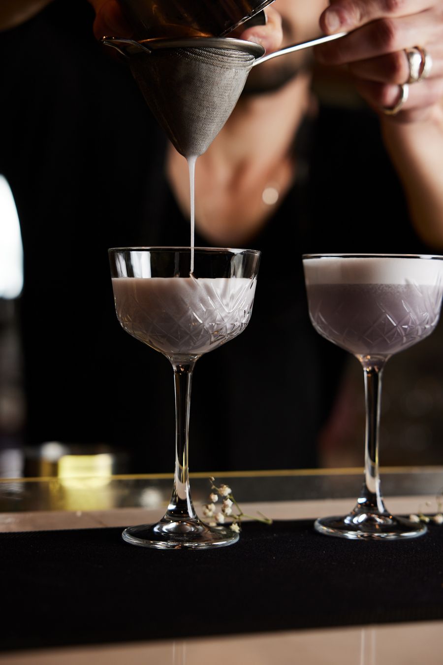 Cocktails get close attention at Ms Botanica