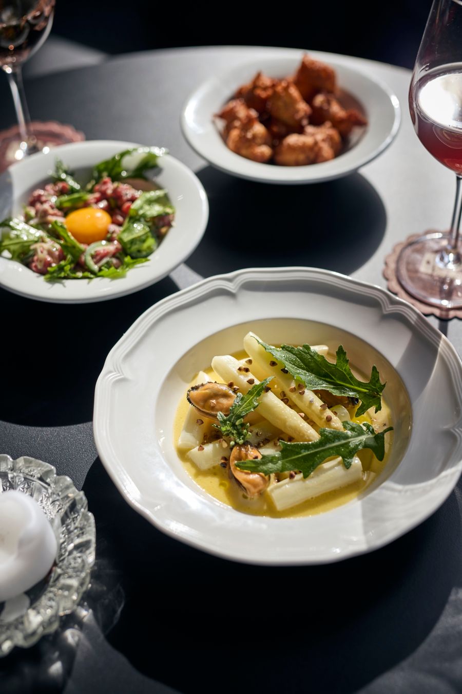 image of dishes at ogee