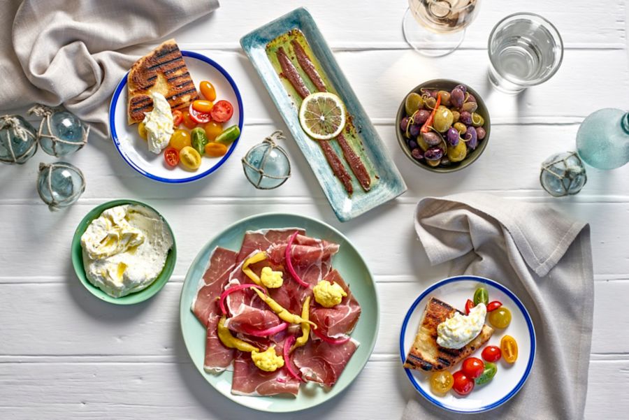 Choose from a range of snacks at Banisters Pavilion