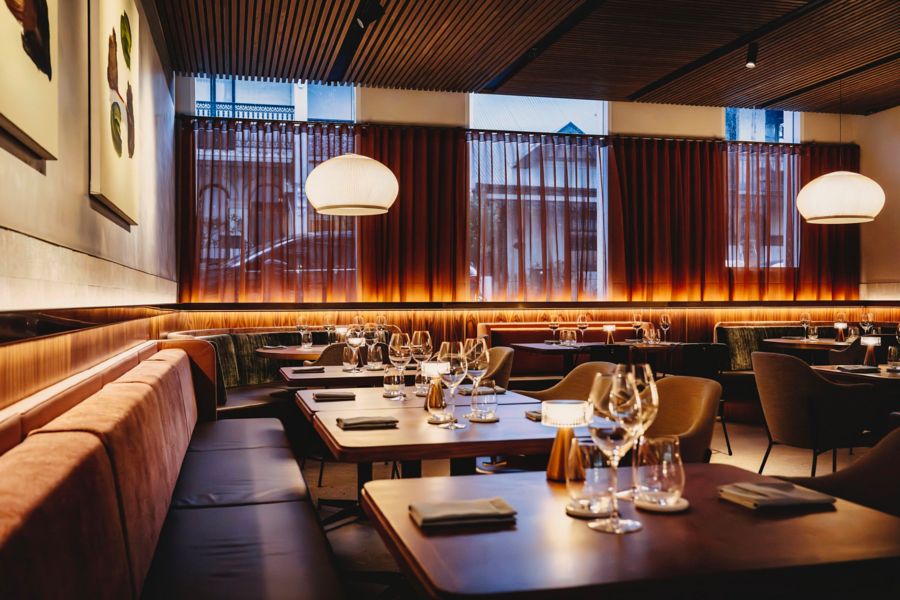 The dining area at Saint Peter in Sydney