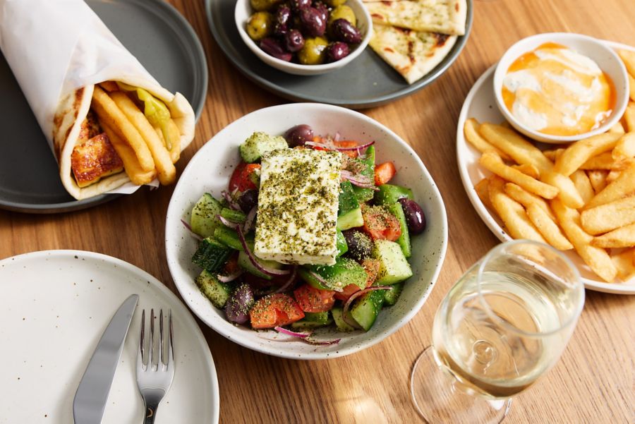 Greek food is done well at the newly transformed The Bristol 