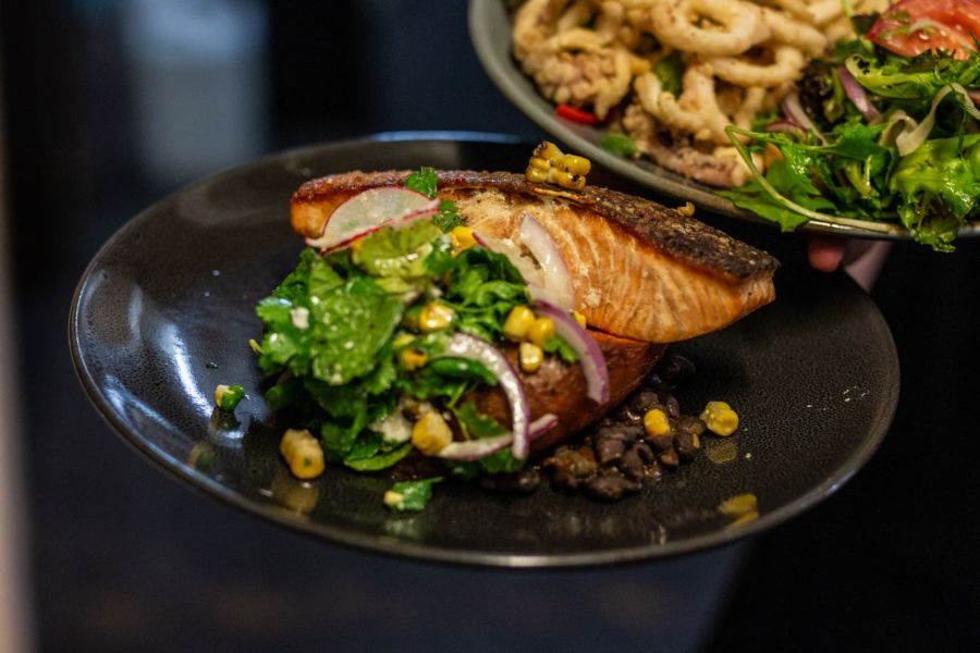 Dish served at Victory Hotel