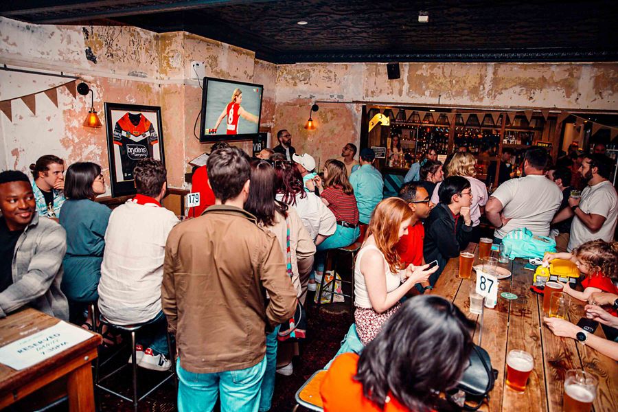 Partying at Public House Petersham