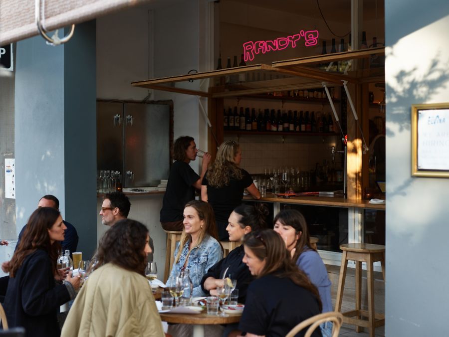 people enjoying at randy's