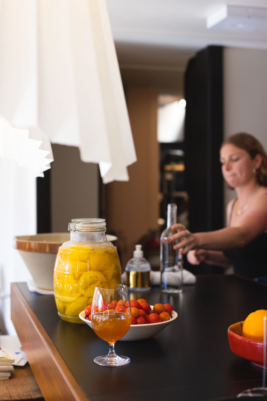 A drink served at Fontana