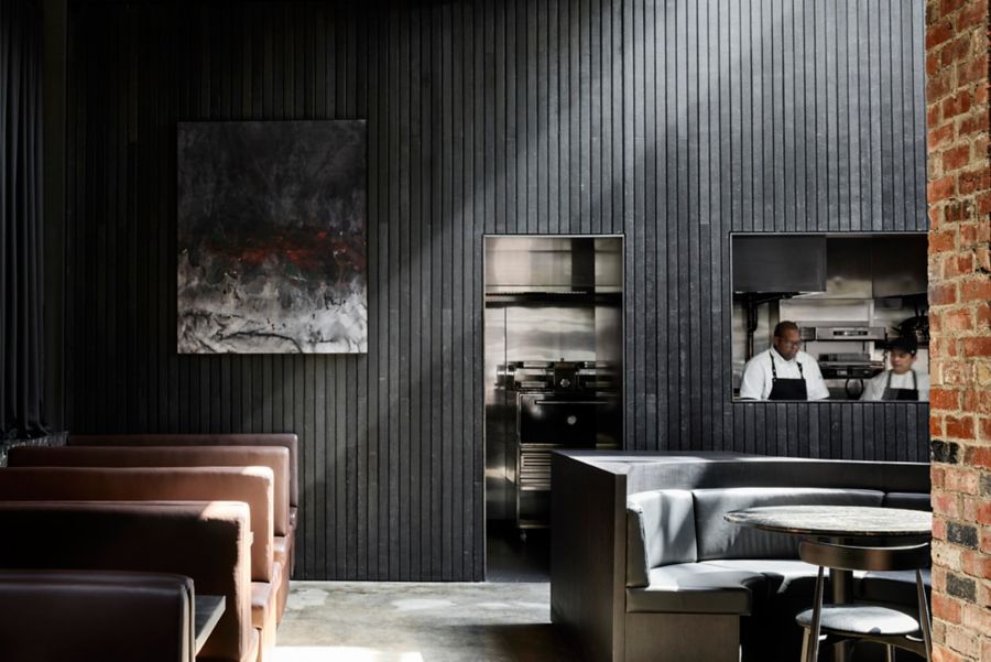 Inside Stellas in Melbourne's St Kilda