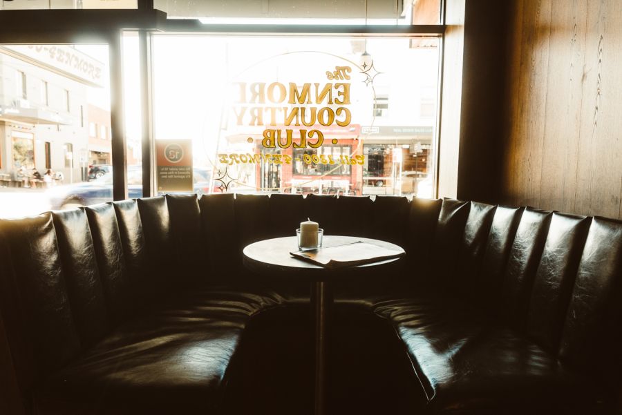 Seating at Enmore Country Club