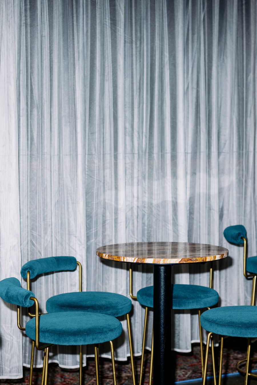 Seating at Manky Sally's